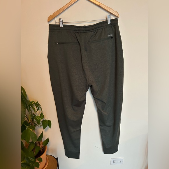 NWOT Vuori Sunday Performance Track Pant Jogger 2.0 Kale Heather Green Size XL - Picture 10 of 11